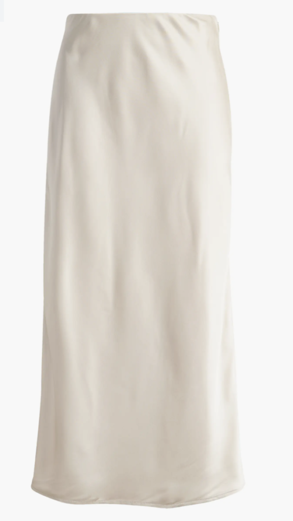 Neutral Midi Skirt